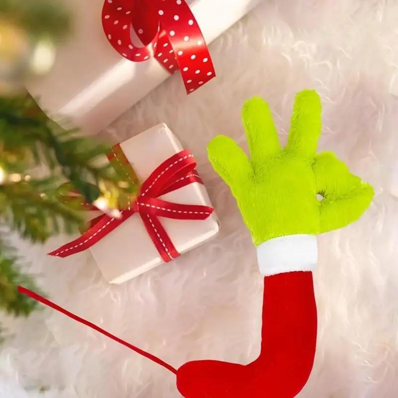 Doll Green Monster Arm Doll Elf Ornaments Christmas Tree Decorations