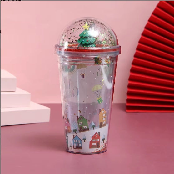Christmas  Theme Water Cup