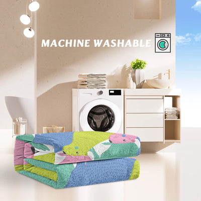 Colorful Capybara Flannel Blankets Capybara Rodent Animal Blankets For Bed Sofa Couch Super Soft Lightweight Animal Blanket 75x100cm 130x150cm