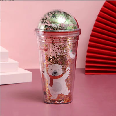 Christmas  Theme Water Cup