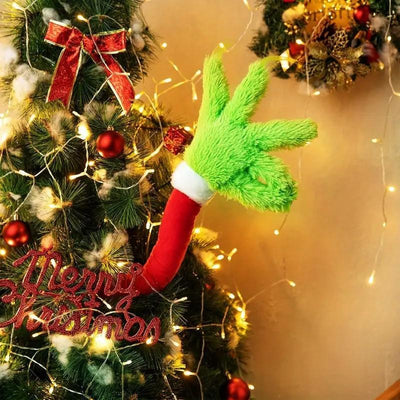 Doll Green Monster Arm Doll Elf Ornaments Christmas Tree Decorations