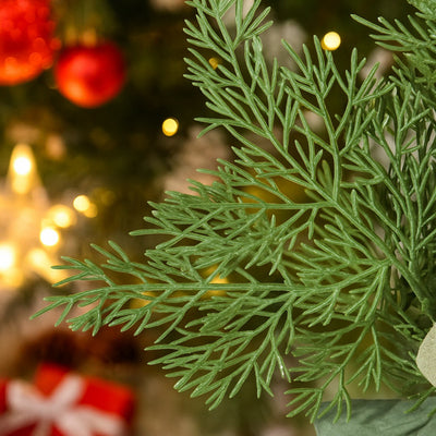 Christmas Cedar Wreath Full Luxe Greenery Holiday Door Festive Pinecone & Berry Accent FBA Shipment